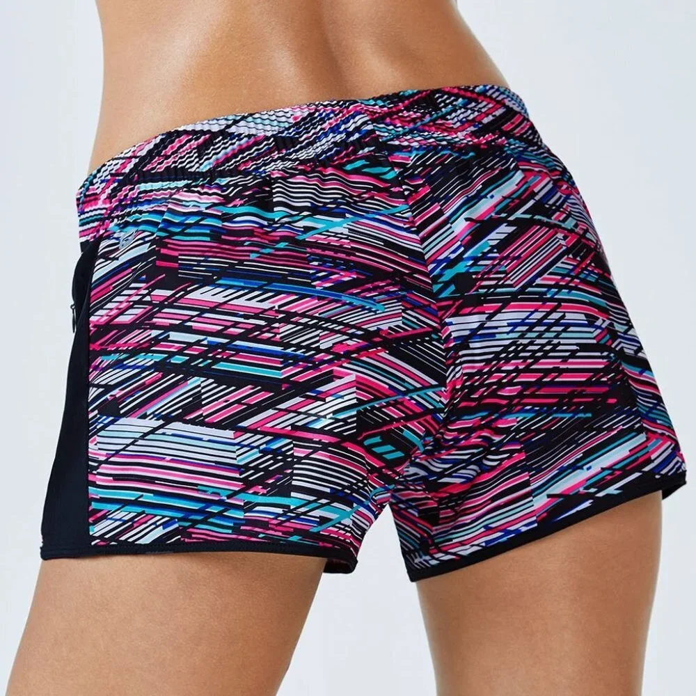 Fabletics Fallon Shorts Digital Print Pattern Size XS